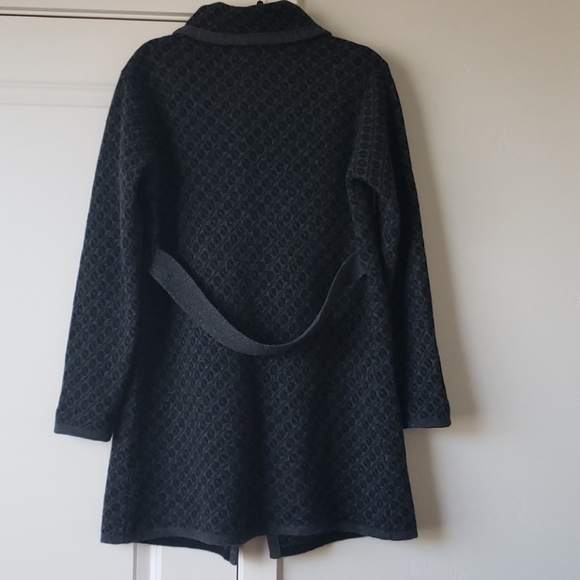 Chiaramente Made in Italy Wool Long Sweater Coat - Picture 5 of 14